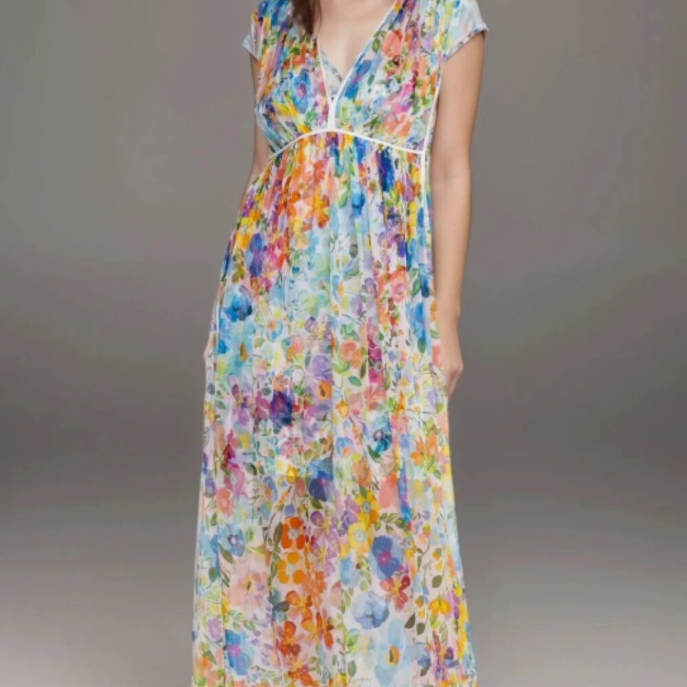 Johnny Was Jade Dylane Floral Printed Maxi Dress🎉HOST PICK🎉